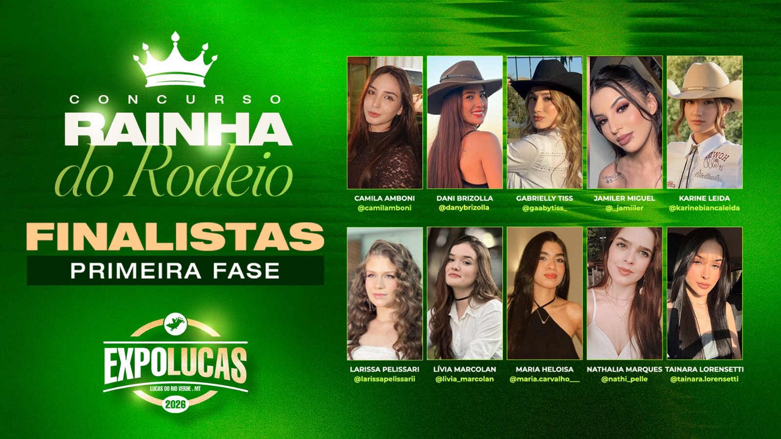 Organização anuncia nova fase do concurso Rainha do Rodeio e confirma inovações na produção das candidatas