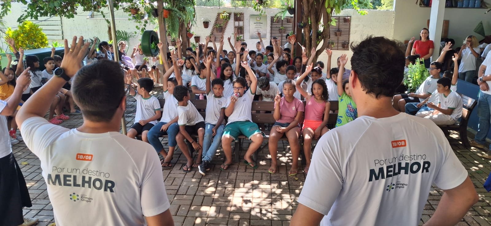 Educação ambiental leva Campo Limpo a alunos da rede municipal